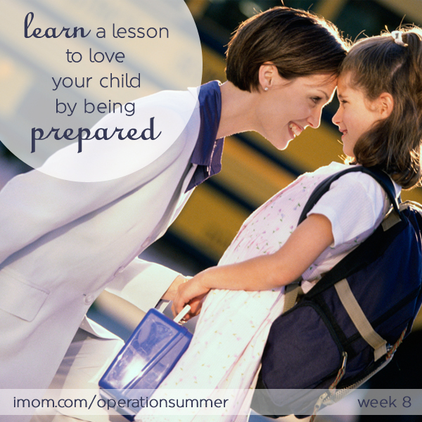 love your child by being prepared
