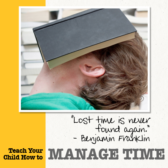 teach your kids how to manage time