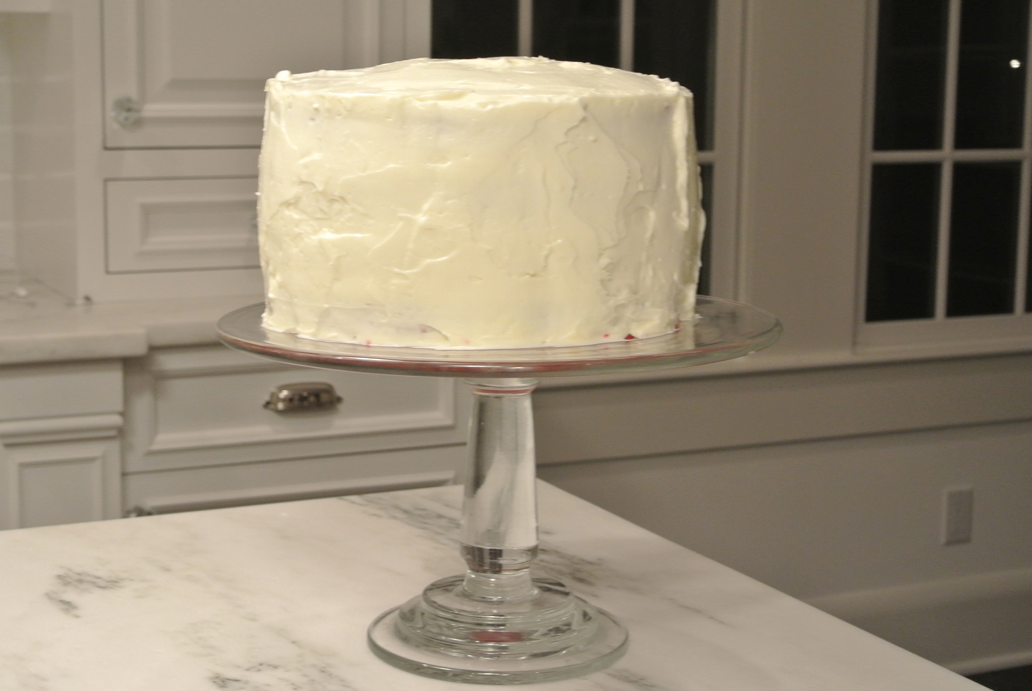 red velvet cake, cream cheese frosting, cake