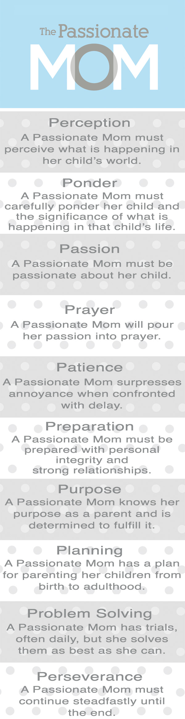 The Passionate Mom Bookmark