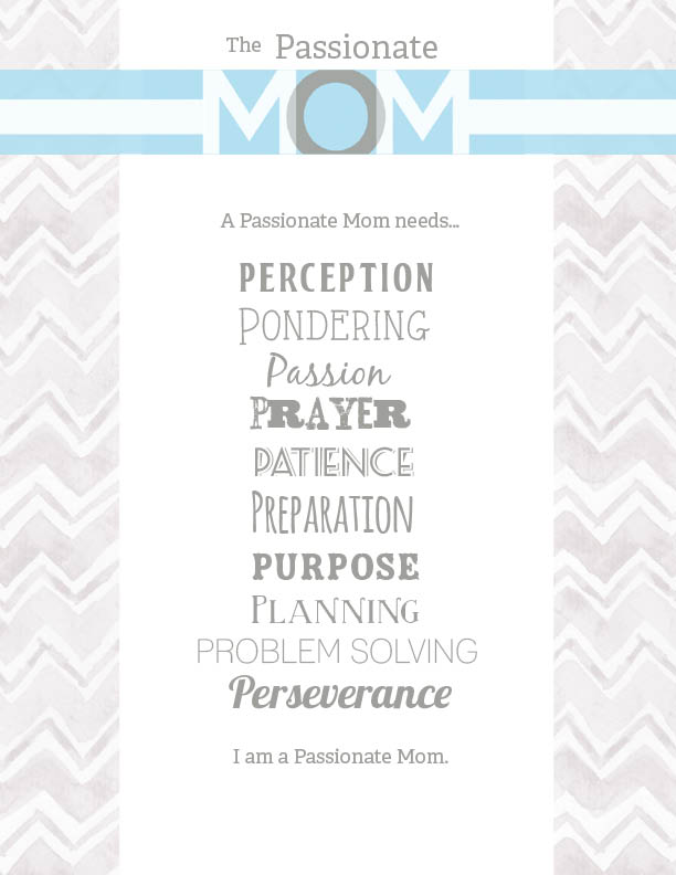 The Passionate Mom Manifesto