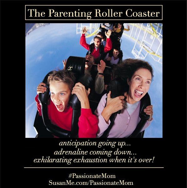 the parenting roller coaster
