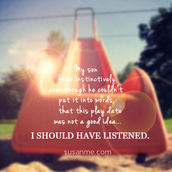 I should have listened