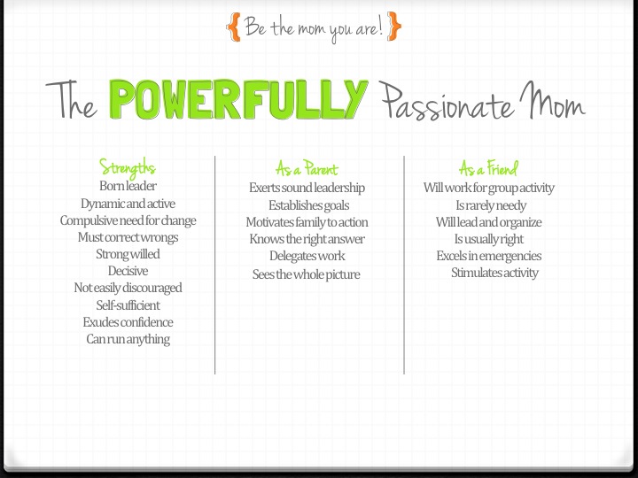 Powerfully Passionate Mom