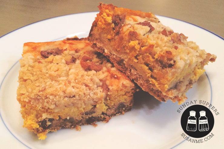 pumpkin cheesecake bars