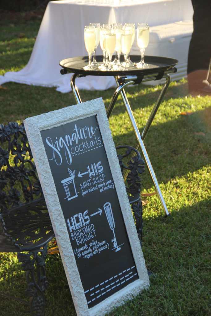 Wedding Signature Cocktails