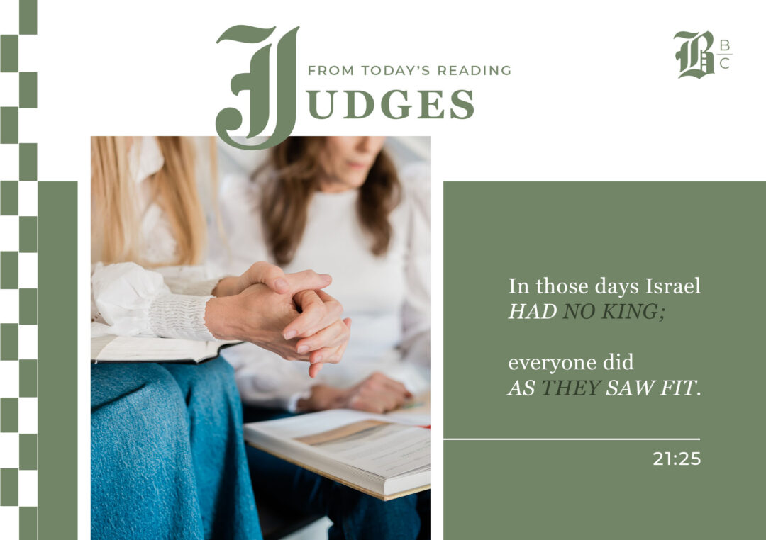 Judges 21:25