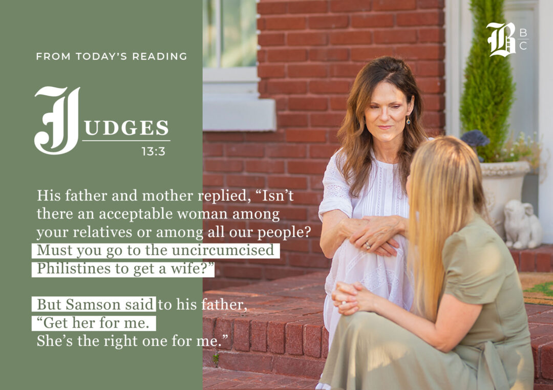 Judges 13 and Judges 14