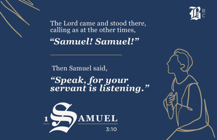 1 Samuel 3:10