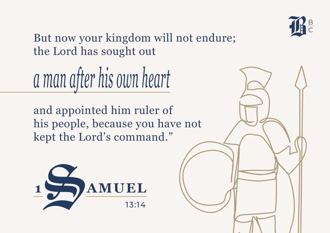 1 Samuel 13:14