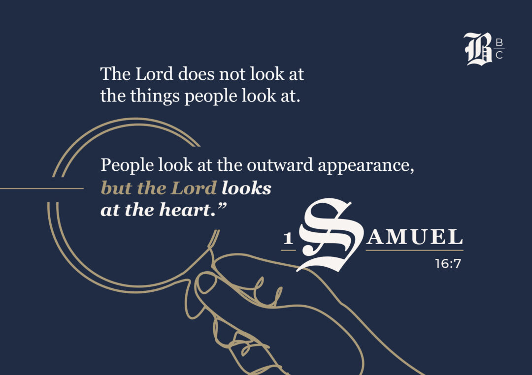 1 Samuel 16:7