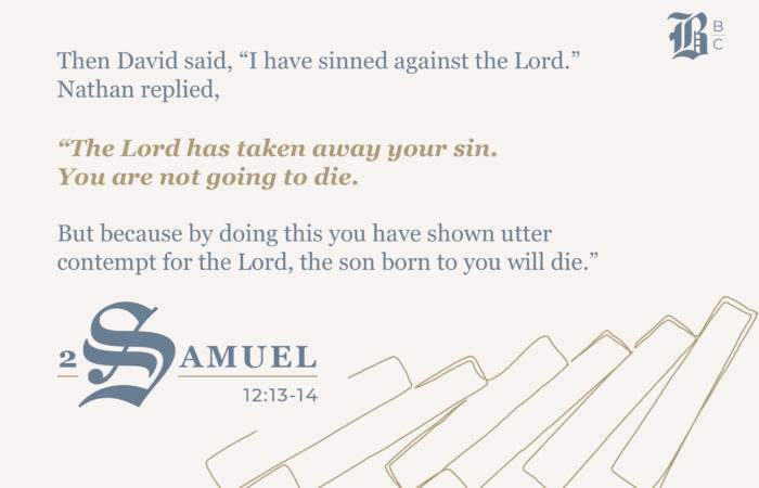 2 Samuel 12:13-14