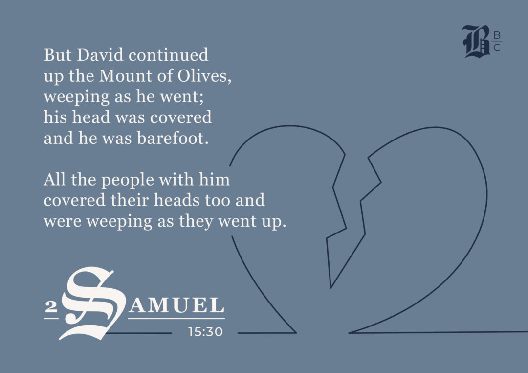2 Samuel 15:30