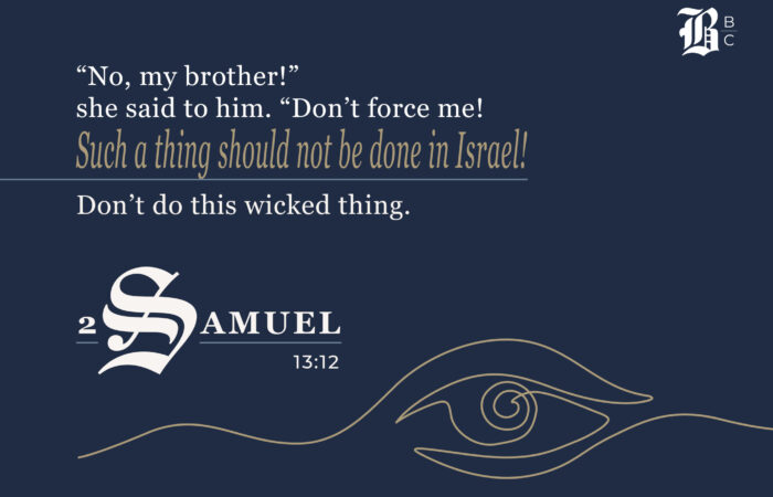 2 Samuel 13:12
