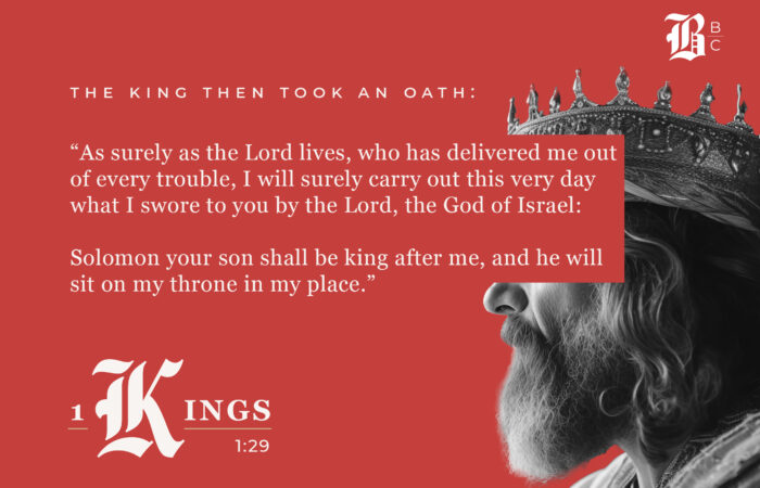 1 Kings 1:29