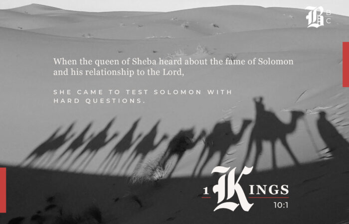 1 Kings 10:1