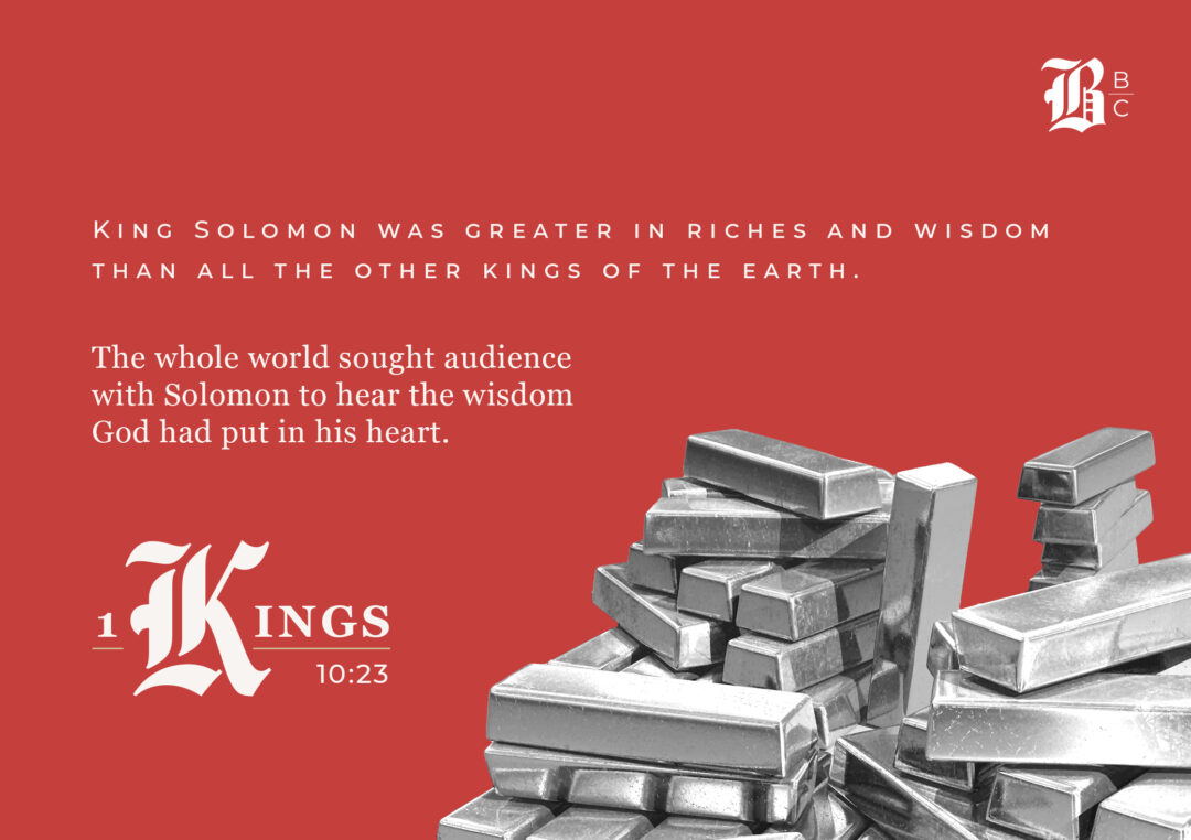 1 Kings 10:23