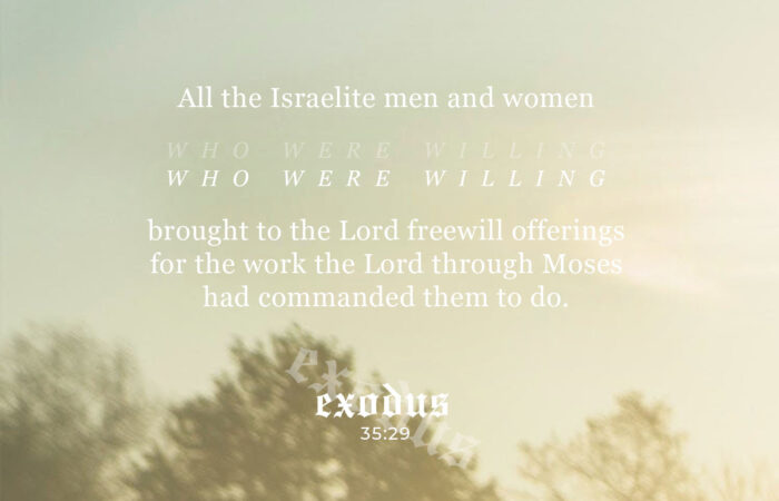 Exodus 35:29
