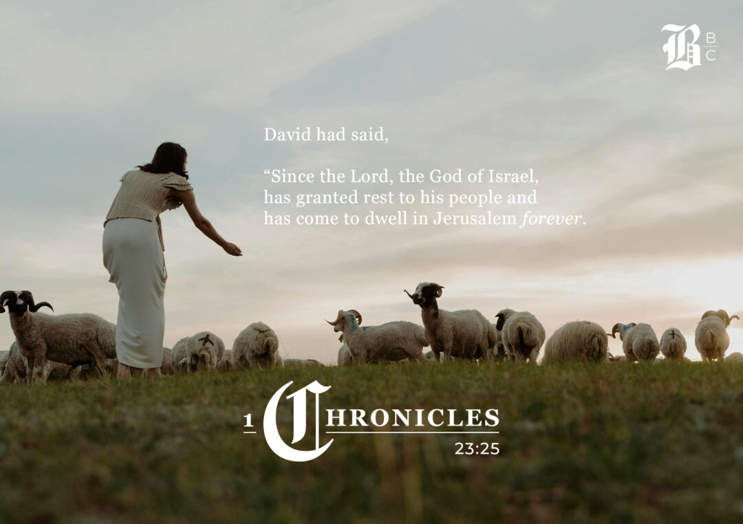 In this episode of the Bible Book Club, we review 1 Chronicles 23-27.