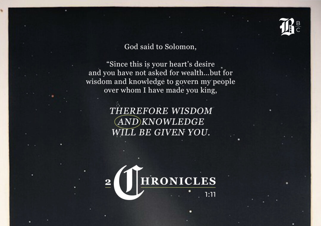 In this episode of the Bible Book Club, we review 2 Chronicles 1-3.