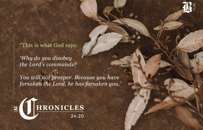 In this Bible Book Club article, we discuss 2 Chronicles 24-28.
